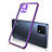 Funda Silicona Ultrafina Carcasa Transparente H02 para Vivo iQOO U3 5G Morado