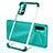 Funda Silicona Ultrafina Carcasa Transparente H02 para Xiaomi Redmi 9 Power Verde