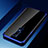 Funda Silicona Ultrafina Carcasa Transparente H03 para OnePlus 6 Azul