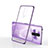 Funda Silicona Ultrafina Carcasa Transparente H04 para Xiaomi Poco X2 Morado