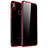 Funda Silicona Ultrafina Carcasa Transparente H04 para Xiaomi Redmi Note 5 AI Dual Camera Rojo