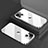 Funda Silicona Ultrafina Carcasa Transparente H05 para Apple iPhone 13 Mini Plata