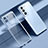 Funda Silicona Ultrafina Carcasa Transparente H08 para Samsung Galaxy S21 FE 5G Azul Cielo