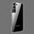 Funda Silicona Ultrafina Carcasa Transparente H11 para Samsung Galaxy S23 5G Gris