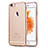 Funda Silicona Ultrafina Carcasa Transparente H17 para Apple iPhone 6 Oro