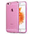 Funda Silicona Ultrafina Carcasa Transparente H17 para Apple iPhone 6 Rosa