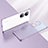 Funda Silicona Ultrafina Carcasa Transparente LD2 para Huawei P50 Morado