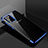 Funda Silicona Ultrafina Carcasa Transparente S01 para Samsung Galaxy S20 Azul