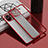 Funda Silicona Ultrafina Carcasa Transparente S01 para Xiaomi Mi 11 Lite 5G Rojo
