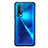 Funda Silicona Ultrafina Carcasa Transparente S02 para Huawei Nova 6 Azul