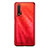 Funda Silicona Ultrafina Carcasa Transparente S02 para Huawei Nova 6 Rojo