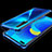 Funda Silicona Ultrafina Carcasa Transparente S03 para Huawei Nova 6 Azul