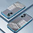 Funda Silicona Ultrafina Carcasa Transparente SY1 para Oppo K10 Pro 5G Azul