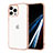 Funda Silicona Ultrafina Carcasa Transparente YJ1 para Apple iPhone 13 Pro Max Rosa