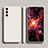 Funda Silicona Ultrafina Goma 360 Grados Carcasa A01 para Samsung Galaxy S21 Plus 5G Blanco