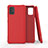 Funda Silicona Ultrafina Goma 360 Grados Carcasa C01 para Samsung Galaxy A51 5G Rojo