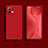 Funda Silicona Ultrafina Goma 360 Grados Carcasa C01 para Xiaomi Mi 11 5G Rojo