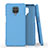 Funda Silicona Ultrafina Goma 360 Grados Carcasa C01 para Xiaomi Redmi Note 9 Pro Max Azul Cielo