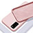 Funda Silicona Ultrafina Goma 360 Grados Carcasa C02 para Huawei Honor V30 5G Rosa