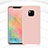 Funda Silicona Ultrafina Goma 360 Grados Carcasa C02 para Huawei Mate 20 Pro Rosa