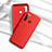 Funda Silicona Ultrafina Goma 360 Grados Carcasa C02 para Xiaomi Redmi Note 8 (2021) Rojo