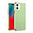 Funda Silicona Ultrafina Goma 360 Grados Carcasa C03 para Apple iPhone 12 Menta Verde