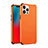 Funda Silicona Ultrafina Goma 360 Grados Carcasa C03 para Apple iPhone 12 Pro Naranja
