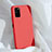 Funda Silicona Ultrafina Goma 360 Grados Carcasa C03 para Huawei Honor V30 Pro 5G Rojo
