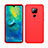 Funda Silicona Ultrafina Goma 360 Grados Carcasa C05 para Huawei Mate 20 X 5G Rojo