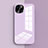 Funda Silicona Ultrafina Goma 360 Grados Carcasa G01 para Apple iPhone 13 Mini Purpura Claro