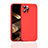 Funda Silicona Ultrafina Goma 360 Grados Carcasa G01 para Apple iPhone 14 Pro Max Rojo