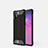 Funda Silicona Ultrafina Goma 360 Grados Carcasa G01 para Samsung Galaxy Note 10 Plus Negro