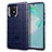 Funda Silicona Ultrafina Goma 360 Grados Carcasa J01S para Samsung Galaxy A91 Azul