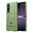 Funda Silicona Ultrafina Goma 360 Grados Carcasa J01S para Sony Xperia 1 V Verde