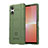 Funda Silicona Ultrafina Goma 360 Grados Carcasa J01S para Sony Xperia 5 V Verde
