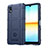 Funda Silicona Ultrafina Goma 360 Grados Carcasa J01S para Sony Xperia Ace III SOG08 Azul