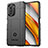Funda Silicona Ultrafina Goma 360 Grados Carcasa J01S para Xiaomi Poco F3 5G Negro