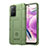 Funda Silicona Ultrafina Goma 360 Grados Carcasa J01S para Xiaomi Redmi Note 12S Verde