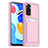 Funda Silicona Ultrafina Goma 360 Grados Carcasa J02S para Xiaomi Redmi Note 11 4G (2022) Rosa