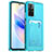 Funda Silicona Ultrafina Goma 360 Grados Carcasa J02S para Xiaomi Redmi Note 11 5G Azul Cielo