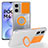 Funda Silicona Ultrafina Goma 360 Grados Carcasa MJ1 para Xiaomi Poco M4 5G Naranja