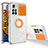 Funda Silicona Ultrafina Goma 360 Grados Carcasa MJ1 para Xiaomi Poco M4 Pro 5G Naranja