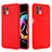 Funda Silicona Ultrafina Goma 360 Grados Carcasa para Motorola Moto Edge 20 Lite 5G Rojo