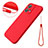 Funda Silicona Ultrafina Goma 360 Grados Carcasa para Motorola Moto Edge 40 Neo 5G Rojo