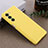 Funda Silicona Ultrafina Goma 360 Grados Carcasa para Motorola Moto Edge S30 5G Amarillo