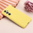 Funda Silicona Ultrafina Goma 360 Grados Carcasa para Motorola Moto Edge X30 5G Amarillo