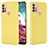 Funda Silicona Ultrafina Goma 360 Grados Carcasa para Motorola Moto G10 Amarillo