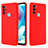 Funda Silicona Ultrafina Goma 360 Grados Carcasa para Motorola Moto G60s Rojo