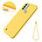 Funda Silicona Ultrafina Goma 360 Grados Carcasa para Nokia C31 Amarillo