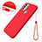 Funda Silicona Ultrafina Goma 360 Grados Carcasa para Nokia C31 Rojo